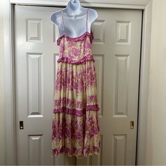 Spell & The Gypsy Coco Lei Strappy Gown Lilac Medium size - Picture 8 of 10